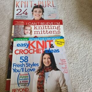 Kniiting Pattern Magazines, 3
